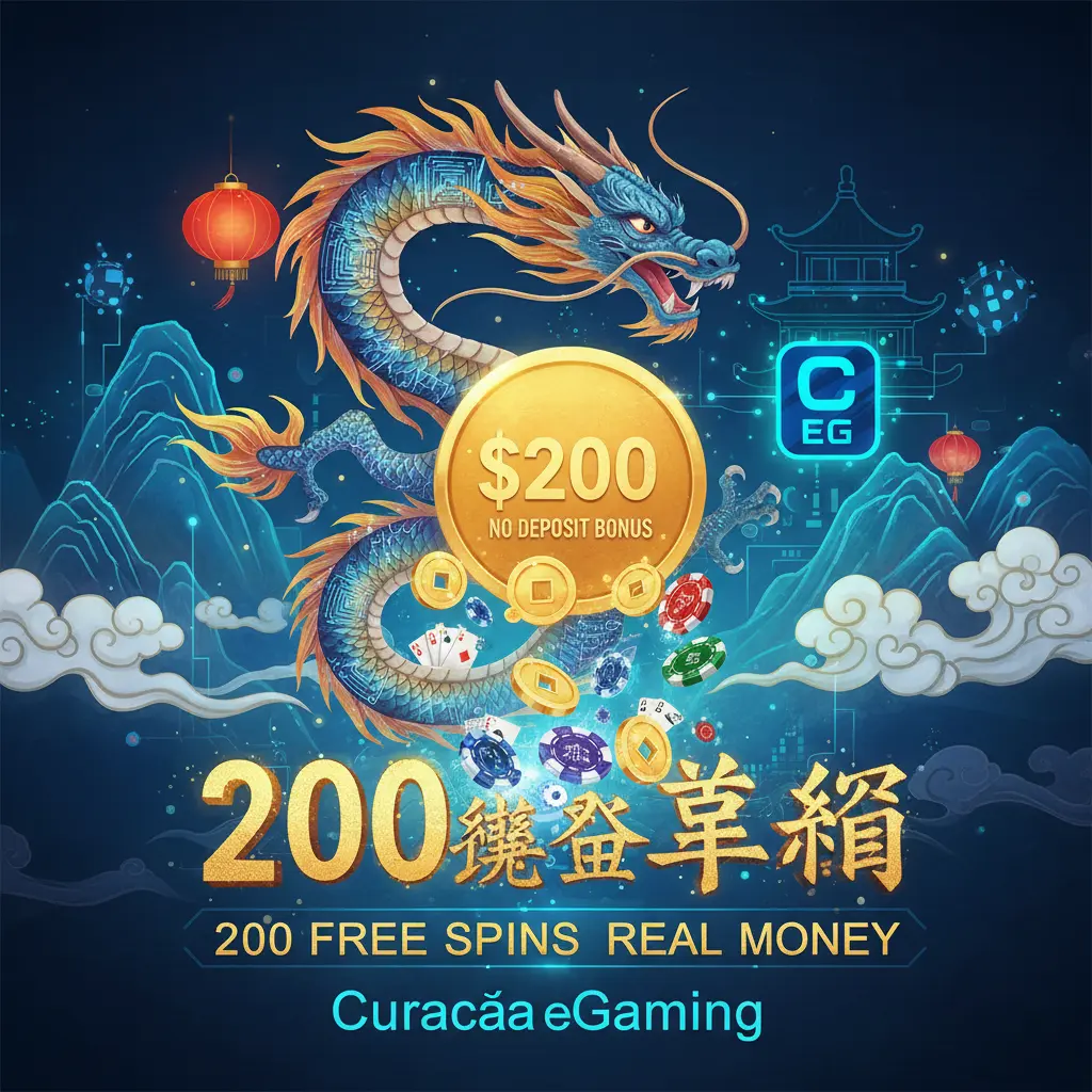$200 no deposit bonus 200 free spins real money - Curacao